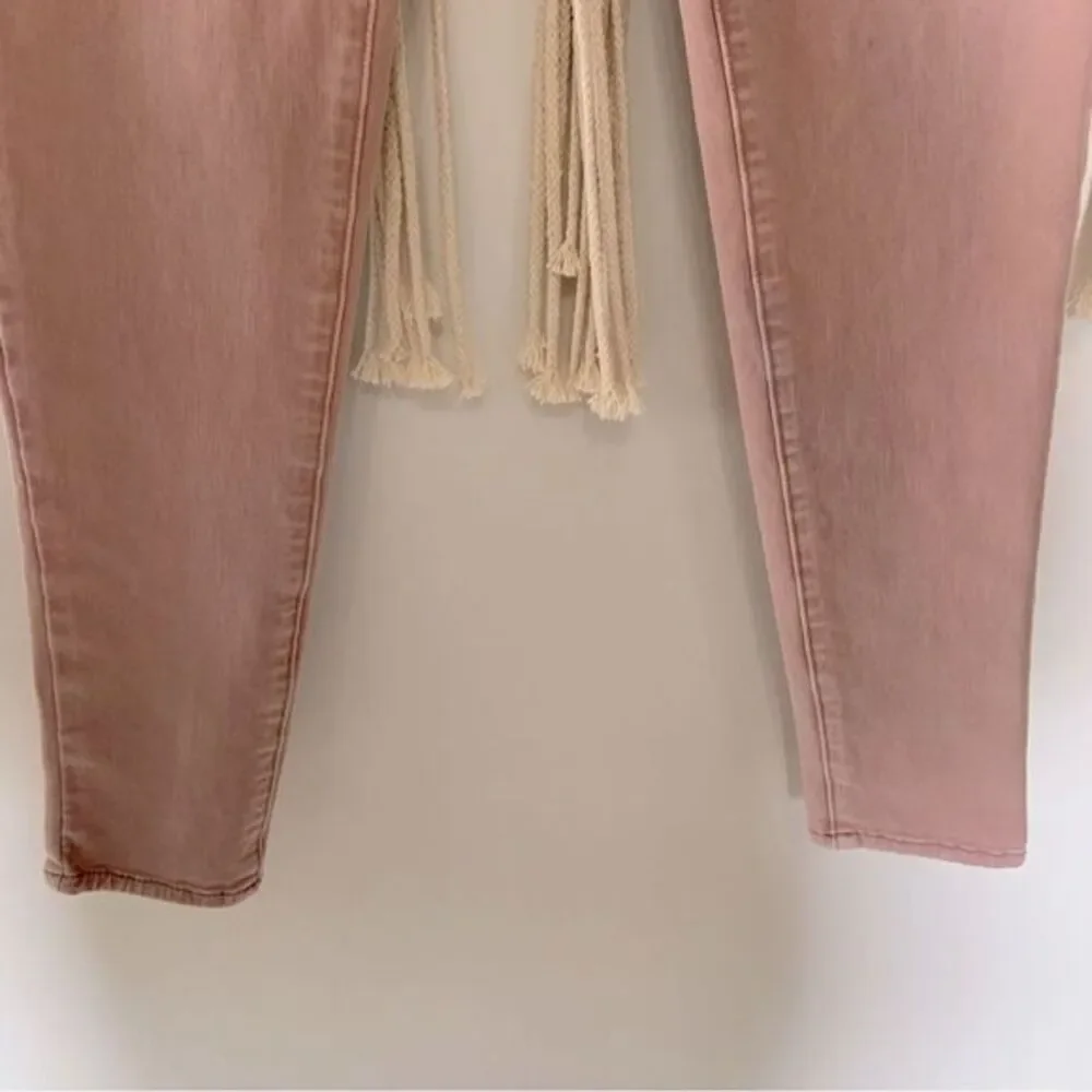 AMERICAN EAGLE Women’s Hi Rise Jegging 360 Super Stretch Light Mauve Pink Size 4 - Picture 8 of 15